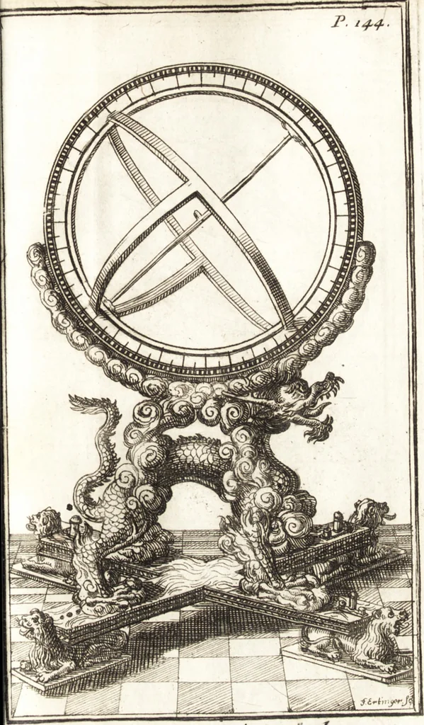 An illustration from Nouveaux memoires sur l'etat present de la Chine, 1696, leaf 186