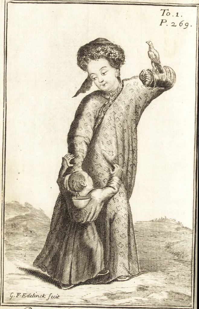 An illustration from Nouveaux memoires sur l'etat present de la Chine, 1696, leaf 331
