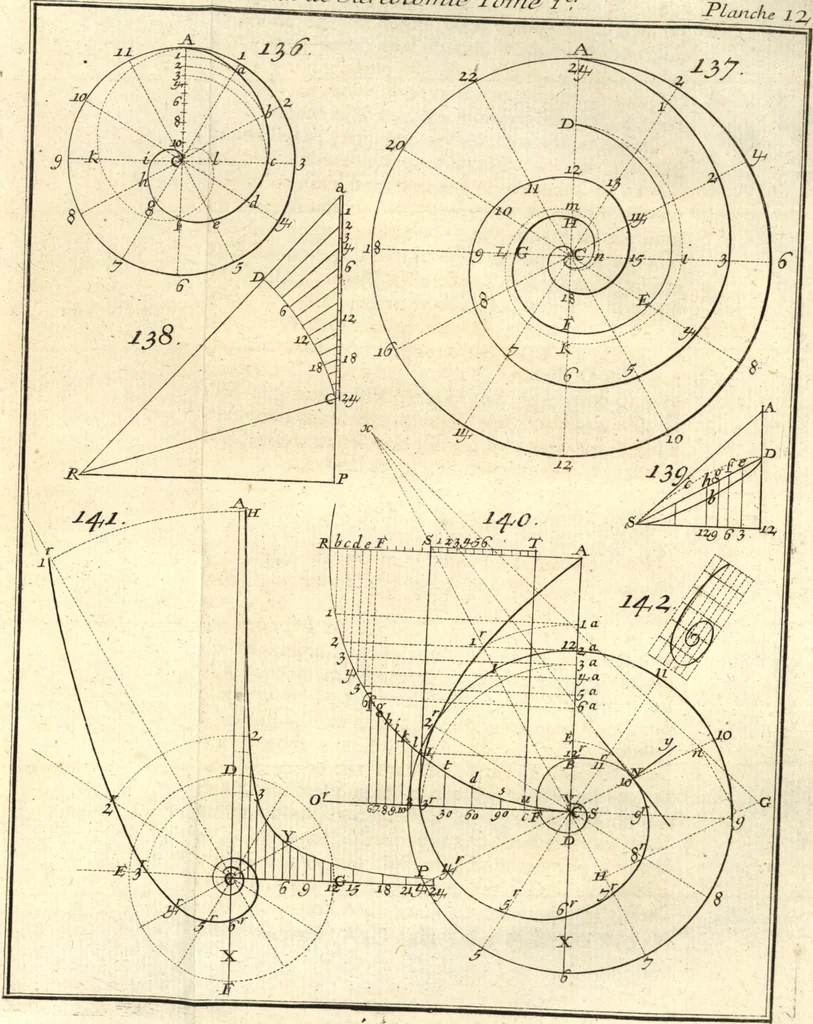 An illustration from La théorie et la pratique de la coupe des pierres et des bois, pour la construction des voutes et autres parties des bâtimens civils & militaires, ou, Traité de stéréotomie à l'usage de l'architecture, 1754, leaf 270