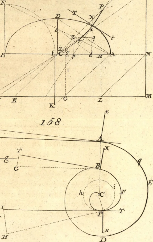 An illustration from La théorie et la pratique de la coupe des pierres et des bois, pour la construction des voutes et autres parties des bâtimens civils & militaires, ou, Traité de stéréotomie à l'usage de l'architecture, 1754, leaf 310