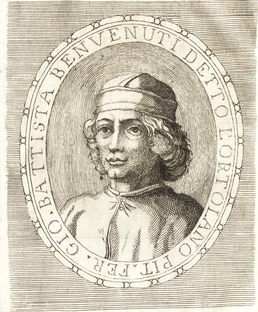 An illustration from Catalogo istorico dè pittori e scultori ferraresi, e delle opere loro : con in fine una nota esatta delle più celebri pitture delle chiese di Ferrara, 1782, leaf 209
