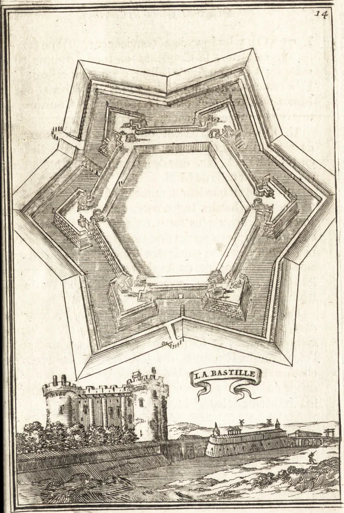 An illustration from Les travaux de Mars, ou, L'art de la guerre : divisé en trois parties ... : avec un ample détail de la milice des Turcs, tant pour l'attaque que pour la deffence : ouvrage enrichi de plus de quatre cens planches gravées en taille-douce, 1684, leaf 30