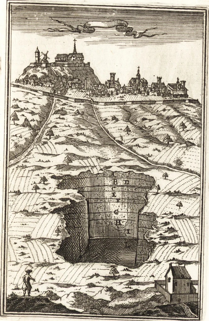 An illustration from Les travaux de Mars, ou, L'art de la guerre : divisé en trois parties ... : avec un ample détail de la milice des Turcs, tant pour l'attaque que pour la deffence : ouvrage enrichi de plus de quatre cens planches gravées en taille-douce, 1684, leaf 326