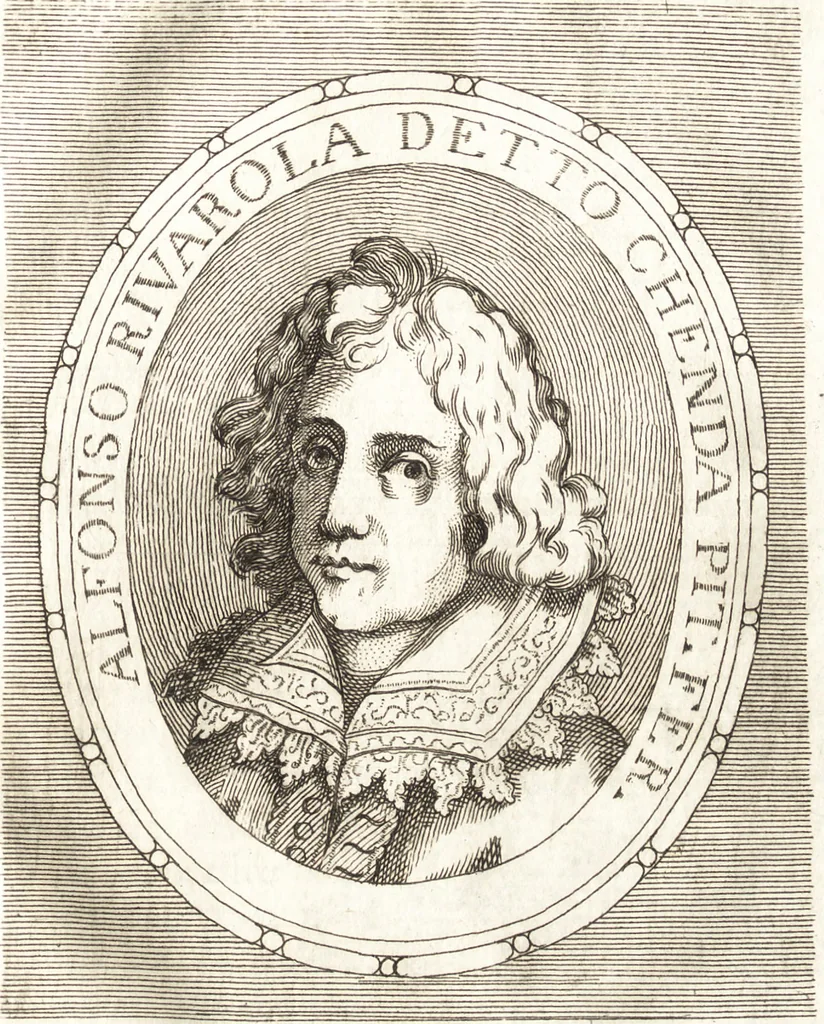An illustration from Catalogo istorico dè pittori e scultori ferraresi, e delle opere loro : con in fine una nota esatta delle più celebri pitture delle chiese di Ferrara, 1782, leaf 210