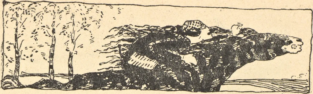 An illustration from Studii︠a︡ impressionistov : kniga 1-ai︠a︡, 1910, leaf 27