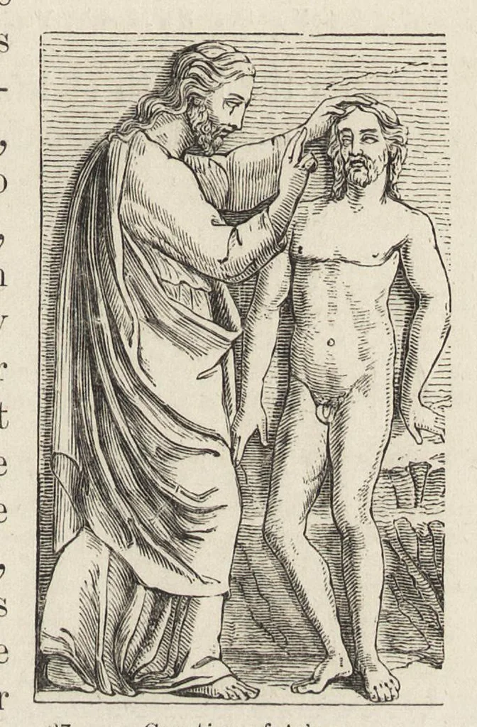 An illustration from The history of Our Lord as exemplified in works of art : with that of His types, St. John the Baptist, and other persons of the Old and New Testament, 1890, leaf 118