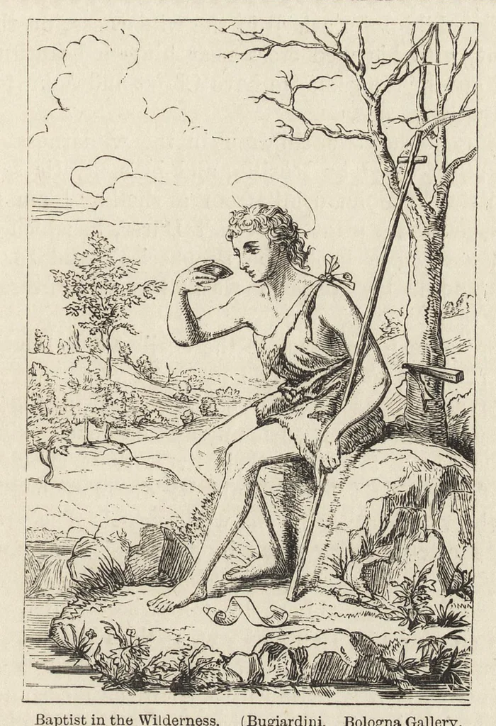 An illustration from The history of Our Lord as exemplified in works of art : with that of His types, St. John the Baptist, and other persons of the Old and New Testament, 1890, leaf 330