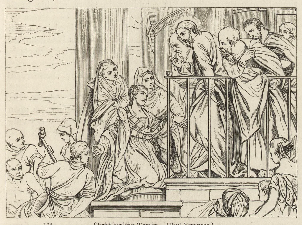 An illustration from The history of Our Lord as exemplified in works of art : with that of His types, St. John the Baptist, and other persons of the Old and New Testament, 1890, leaf 402