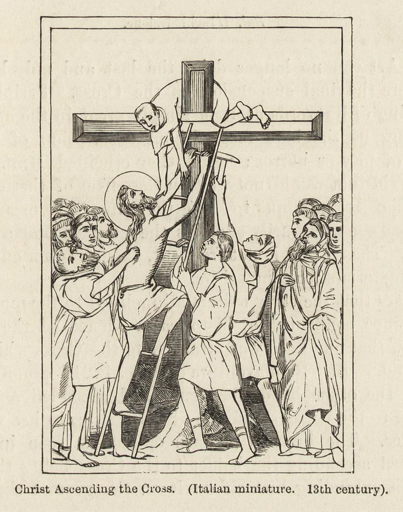An illustration from The history of Our Lord as exemplified in works of art : with that of His types, St. John the Baptist, and other persons of the Old and New Testament, 1890, leaf 160