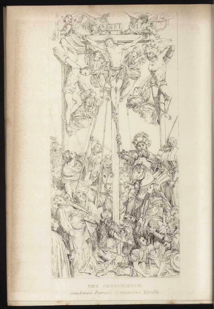 An illustration from The history of Our Lord as exemplified in works of art : with that of His types, St. John the Baptist, and other persons of the Old and New Testament, 1890, leaf 255