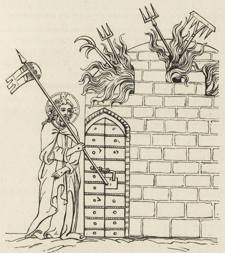An illustration from The history of Our Lord as exemplified in works of art : with that of His types, St. John the Baptist, and other persons of the Old and New Testament, 1890, leaf 306