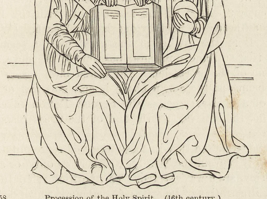 An illustration from The history of Our Lord as exemplified in works of art : with that of His types, St. John the Baptist, and other persons of the Old and New Testament, 1890, leaf 404
