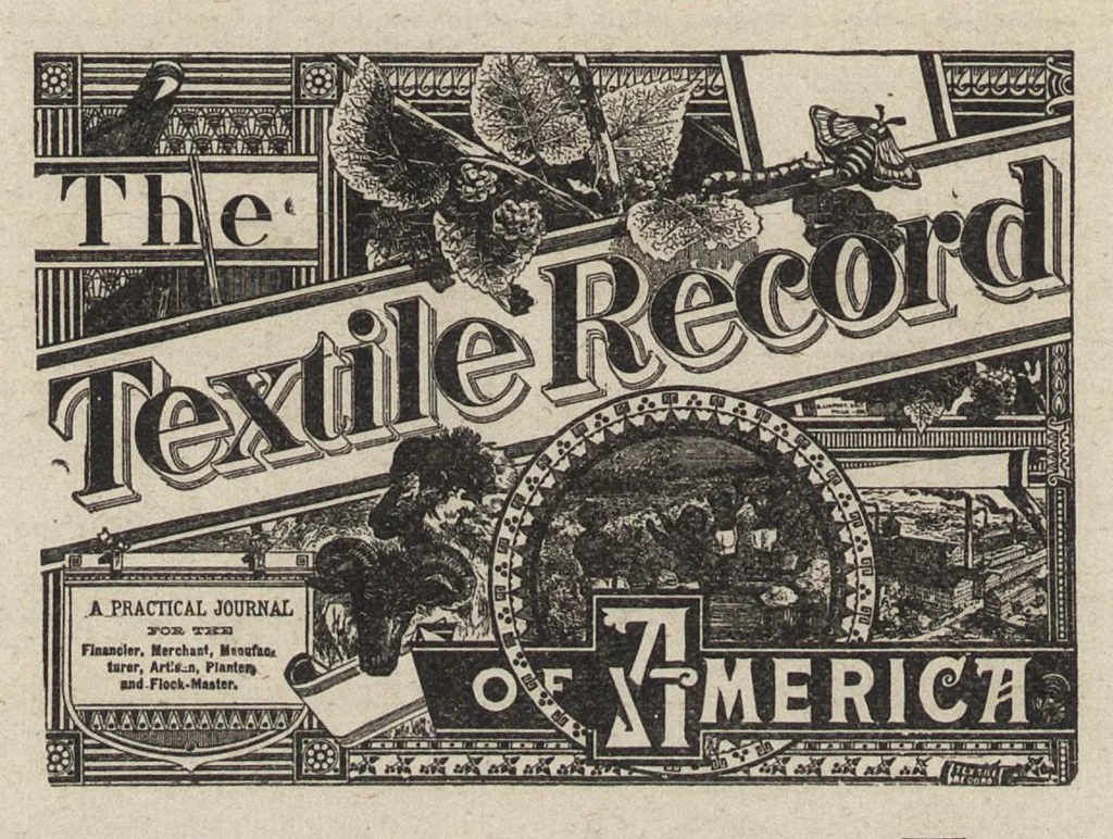 An illustration from Textile calculations : being a guide to calculations relating to the construction of all kinds of yarns and fabrics, the analysis of cloth, speed, power and belt calculations : for the use of students, operatives, overseers and manufacturers, 1896, leaf 179