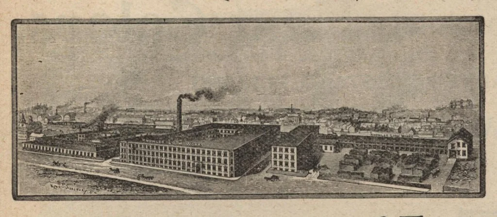 An illustration from Textile calculations : being a guide to calculations relating to the construction of all kinds of yarns and fabrics, the analysis of cloth, speed, power and belt calculations : for the use of students, operatives, overseers and manufacturers, 1896, leaf 2
