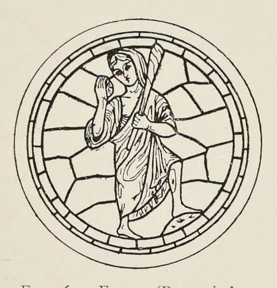 An illustration from Religious art in France, XIII century; a study in mediaeval iconography and its sources of inspiration, 1913, leaf 146