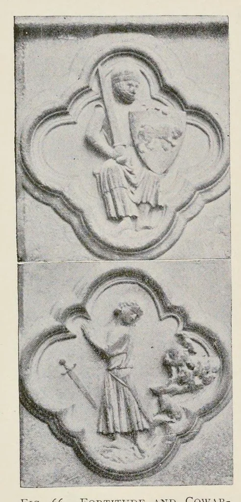 An illustration from Religious art in France, XIII century; a study in mediaeval iconography and its sources of inspiration, 1913, leaf 149