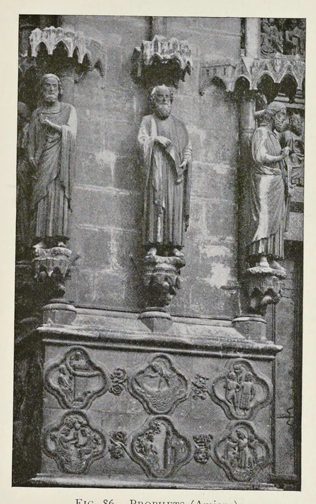 An illustration from Religious art in France, XIII century; a study in mediaeval iconography and its sources of inspiration, 1913, leaf 188