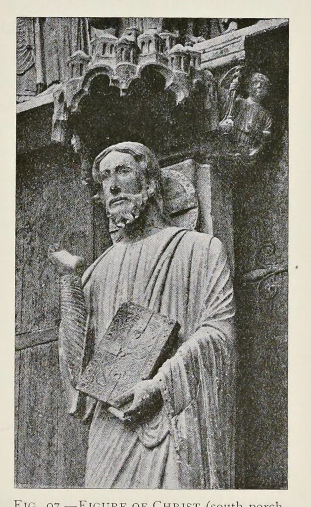 An illustration from Religious art in France, XIII century; a study in mediaeval iconography and its sources of inspiration, 1913, leaf 204