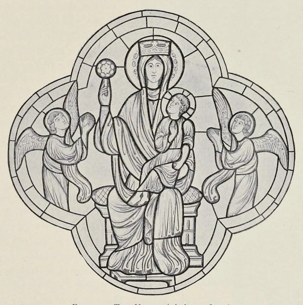 An illustration from Religious art in France, XIII century; a study in mediaeval iconography and its sources of inspiration, 1913, leaf 262