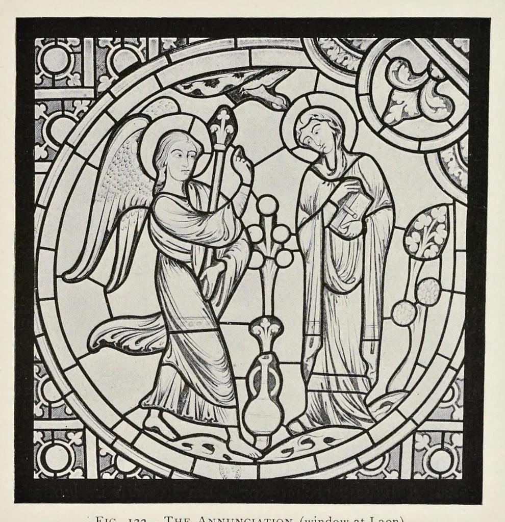 An illustration from Religious art in France, XIII century; a study in mediaeval iconography and its sources of inspiration, 1913, leaf 272
