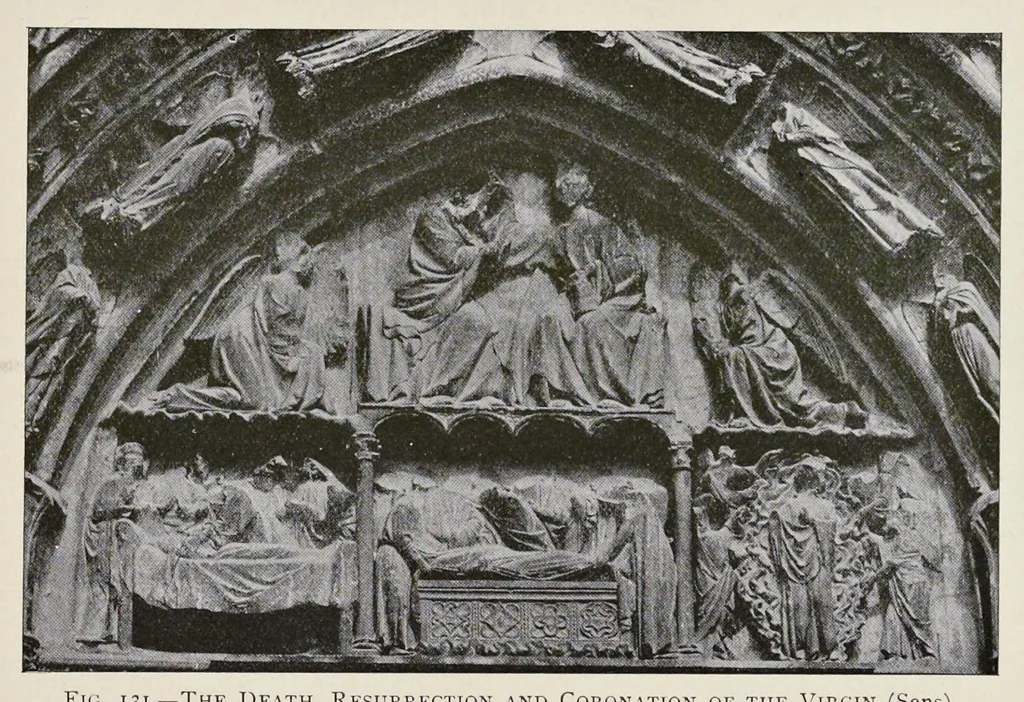 An illustration from Religious art in France, XIII century; a study in mediaeval iconography and its sources of inspiration, 1913, leaf 282