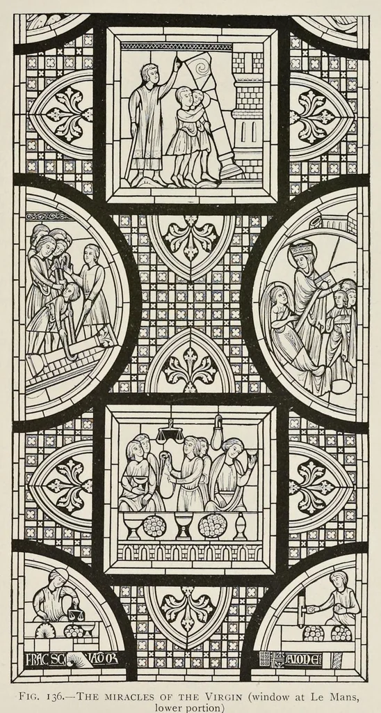 An illustration from Religious art in France, XIII century; a study in mediaeval iconography and its sources of inspiration, 1913, leaf 290