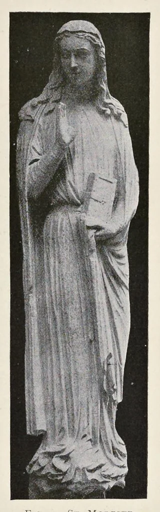 An illustration from Religious art in France, XIII century; a study in mediaeval iconography and its sources of inspiration, 1913, leaf 32