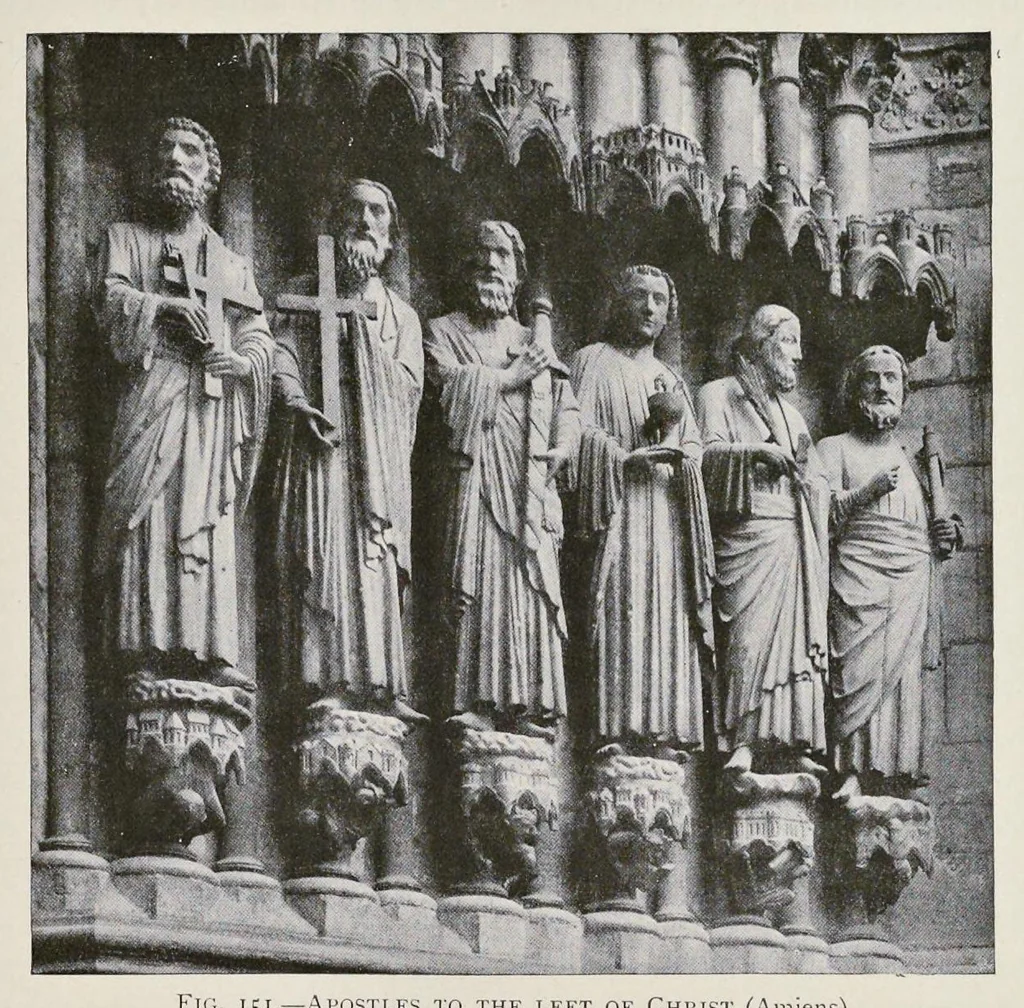 An illustration from Religious art in France, XIII century; a study in mediaeval iconography and its sources of inspiration, 1913, leaf 334