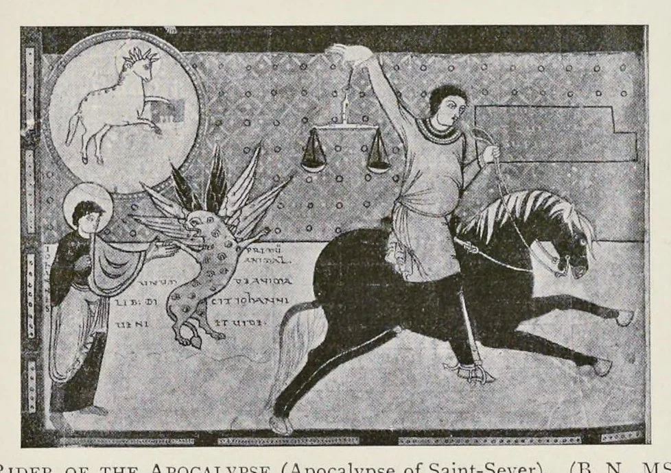 An illustration from Religious art in France, XIII century; a study in mediaeval iconography and its sources of inspiration, 1913, leaf 386
