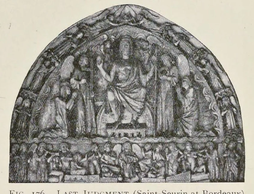 An illustration from Religious art in France, XIII century; a study in mediaeval iconography and its sources of inspiration, 1913, leaf 398