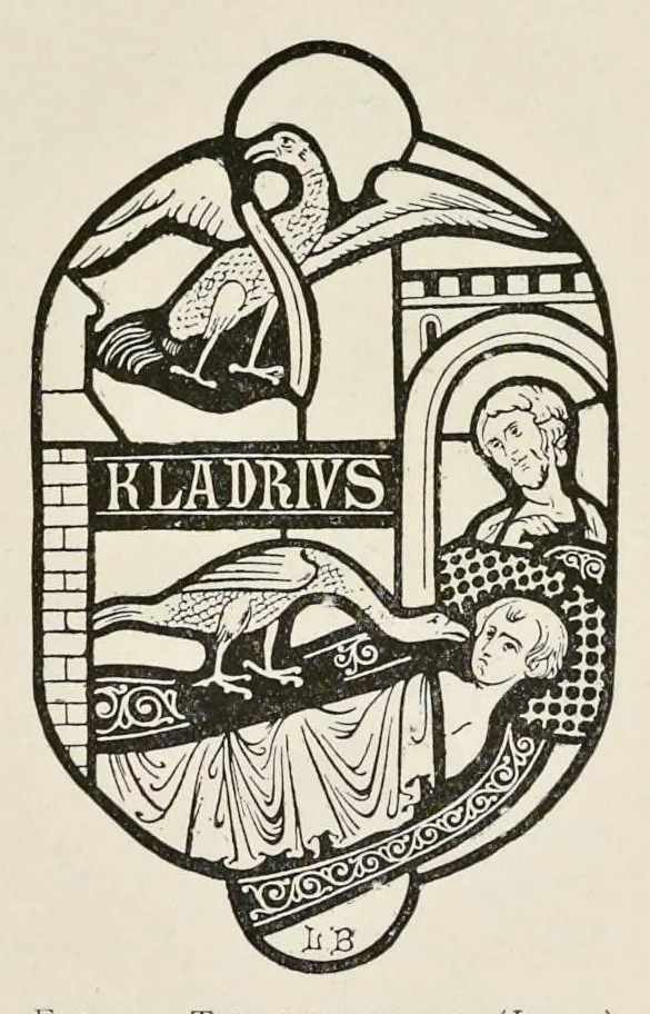 An illustration from Religious art in France, XIII century; a study in mediaeval iconography and its sources of inspiration, 1913, leaf 68