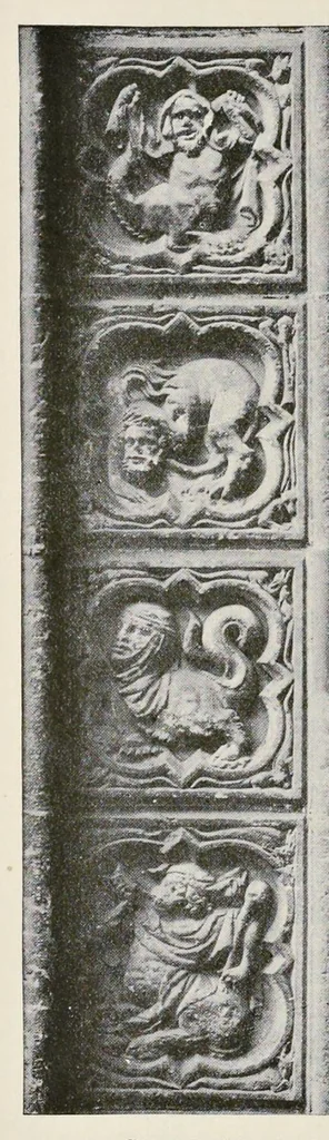 An illustration from Religious art in France, XIII century; a study in mediaeval iconography and its sources of inspiration, 1913, leaf 87