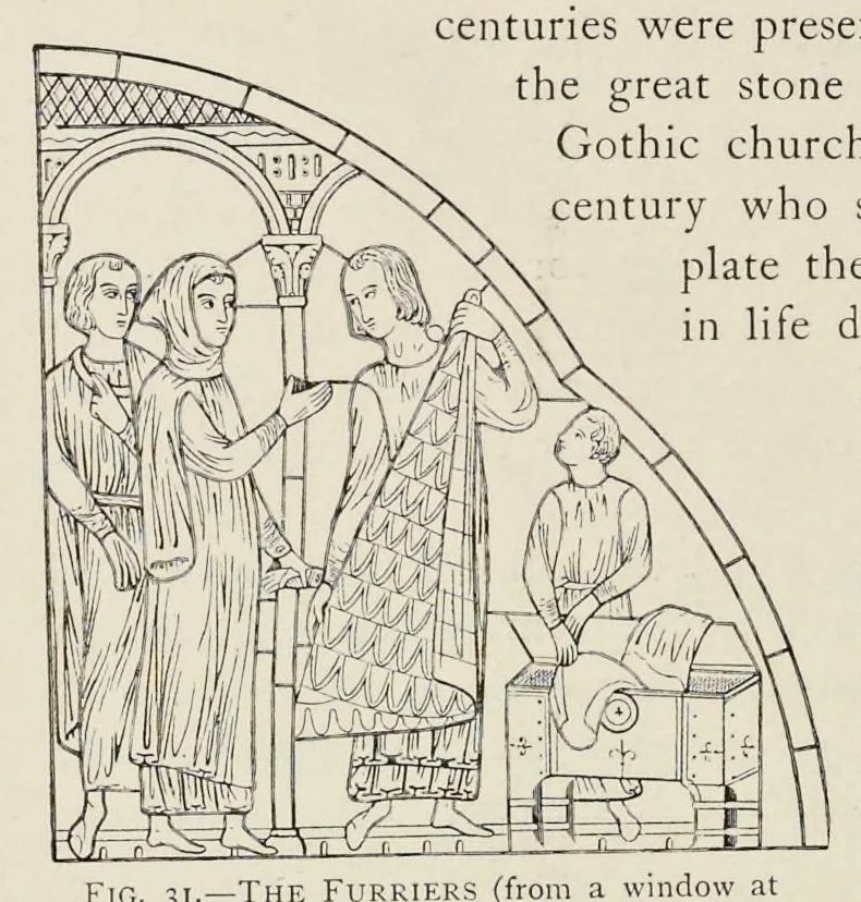 An illustration from Religious art in France, XIII century; a study in mediaeval iconography and its sources of inspiration, 1913, leaf 93