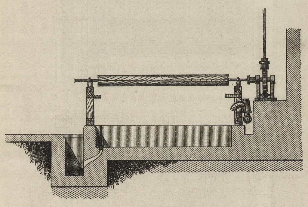 An illustration from Handbuch der Färberei und der damit verwandten : vorbereitenden und vollendenden Gewerbe : Enthaltend die Färberei der Gebräuchlicheren ..., 1889, leaf 422
