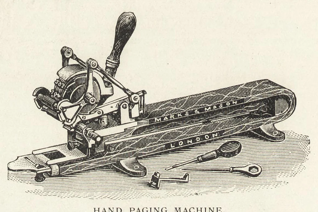 An illustration from Practical printing : a handbook of the art of typography, 1900, leaf 231