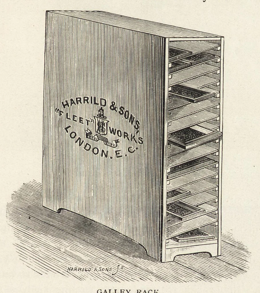 An illustration from Practical printing : a handbook of the art of typography, 1900, leaf 120