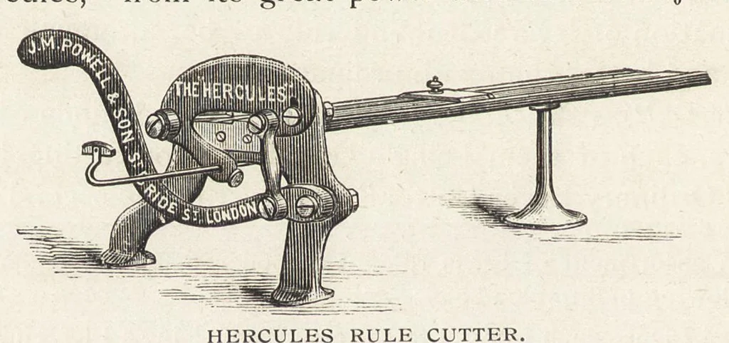 An illustration from Practical printing : a handbook of the art of typography, 1900, leaf 141