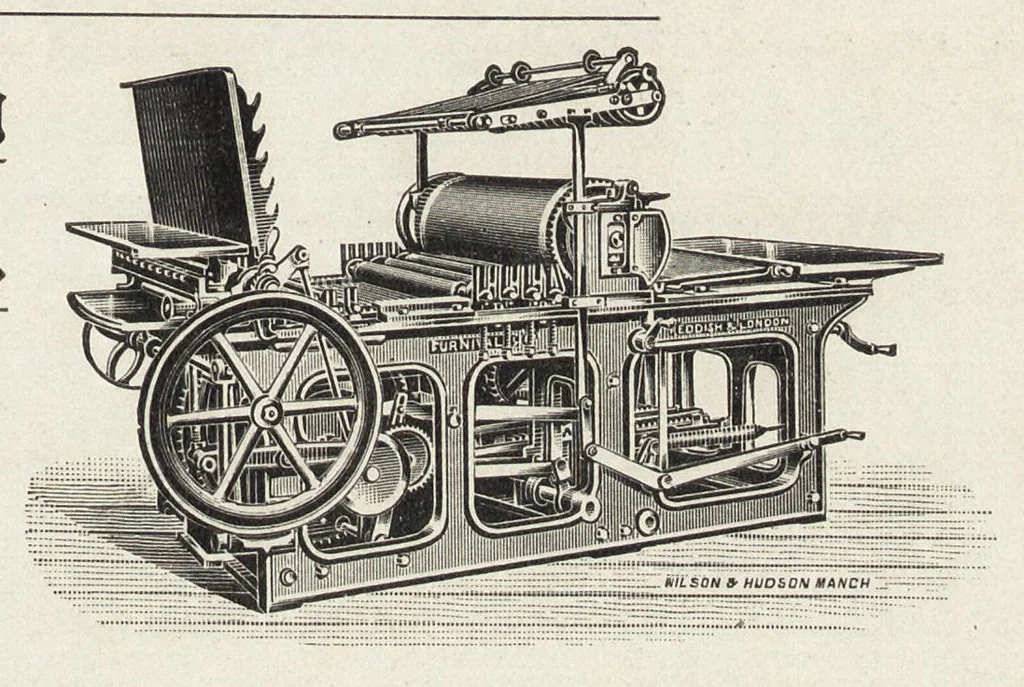An illustration from Practical printing : a handbook of the art of typography, 1900, leaf 864