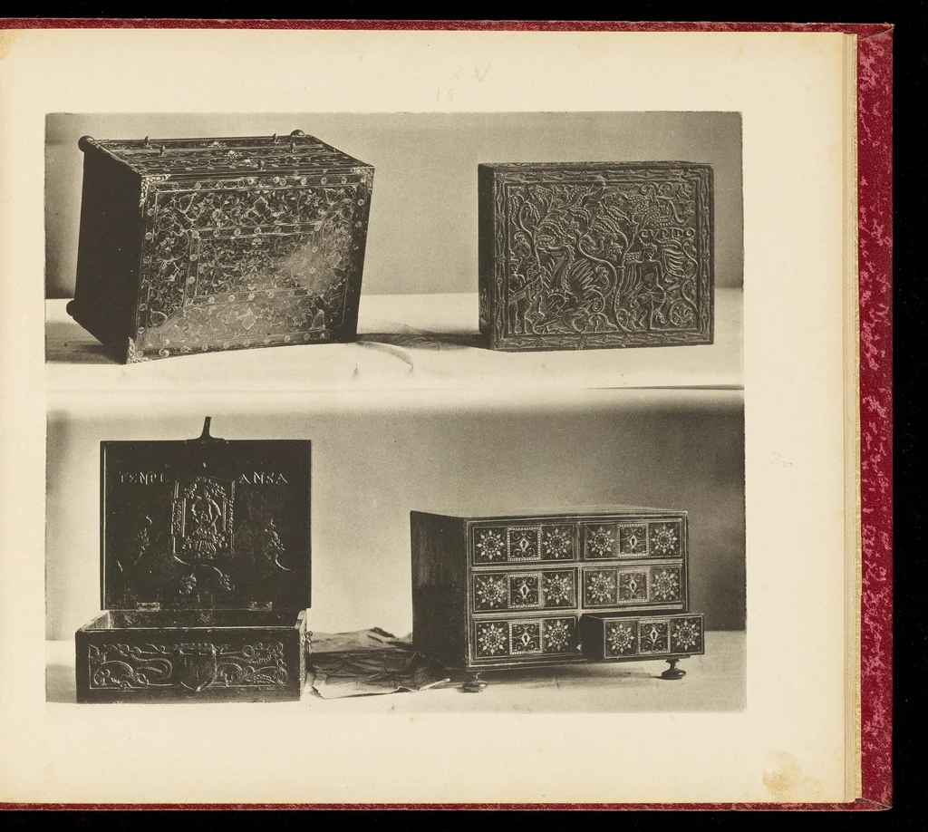 An illustration from Exposição districtal de Aveiro em 1882 : reliquias da arte nacional, 1883, leaf 94