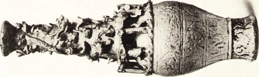An illustration from Chinese pottery and porcelain: an account of the potter's art in China from primitive times to the present day...forty plates in colour and ninety-six in black and white, 1915, leaf 104