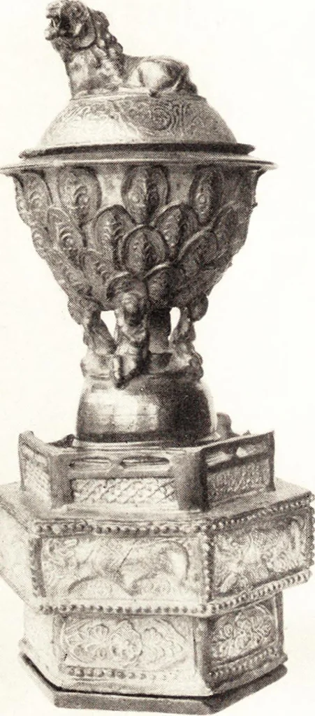 An illustration from Chinese pottery and porcelain: an account of the potter's art in China from primitive times to the present day...forty plates in colour and ninety-six in black and white, 1915, leaf 104