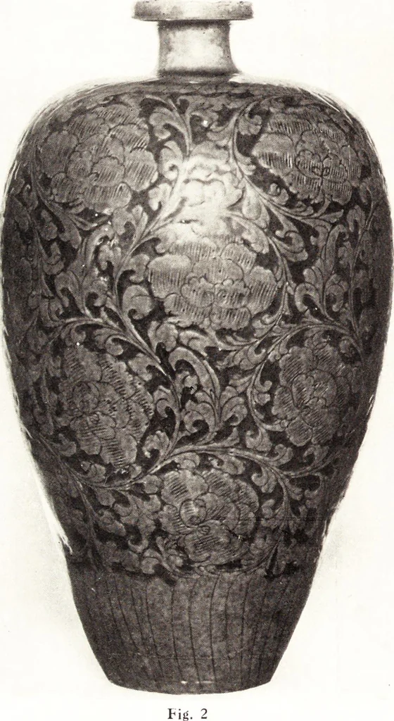An illustration from Chinese pottery and porcelain: an account of the potter's art in China from primitive times to the present day...forty plates in colour and ninety-six in black and white, 1915, leaf 198