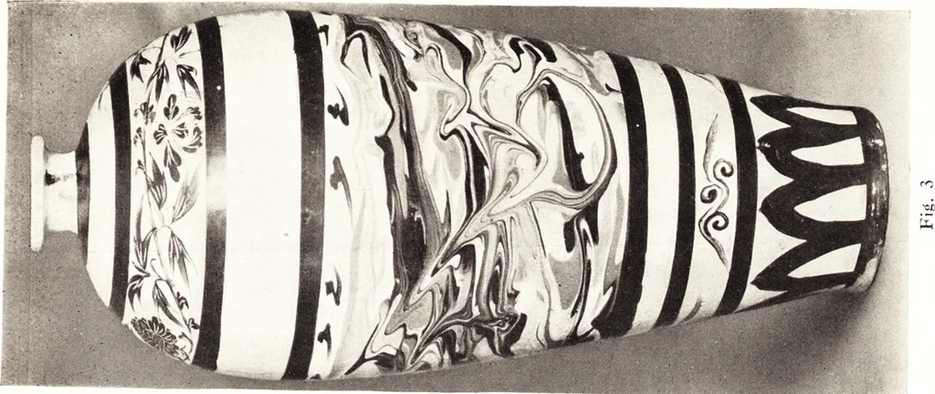 An illustration from Chinese pottery and porcelain: an account of the potter's art in China from primitive times to the present day...forty plates in colour and ninety-six in black and white, 1915, leaf 200