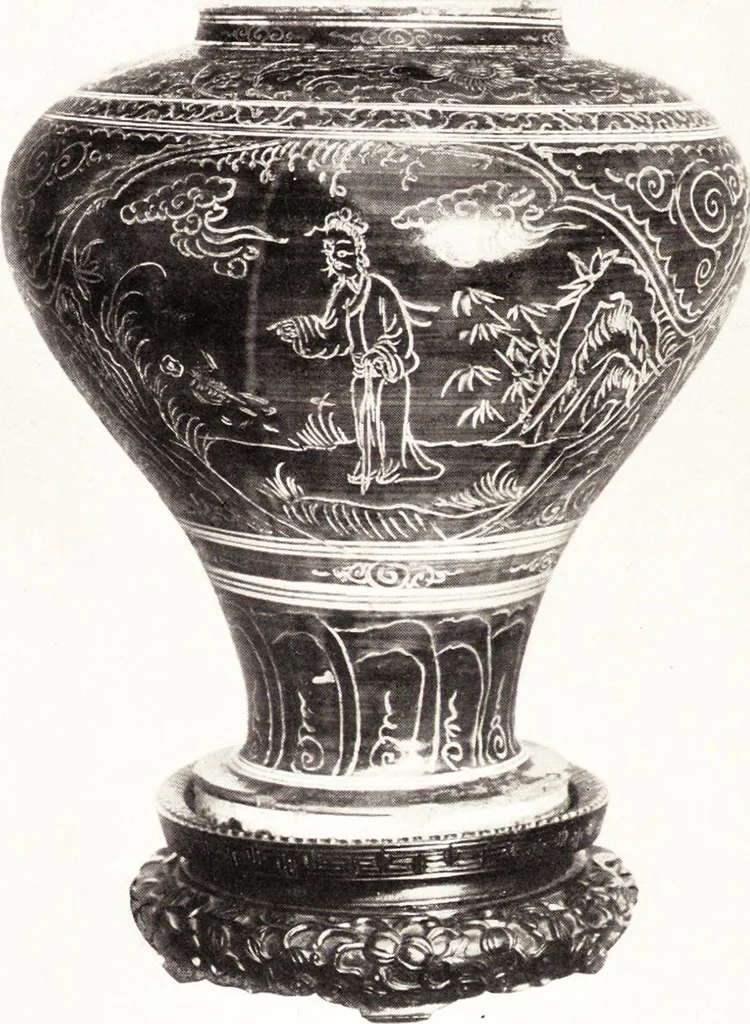An illustration from Chinese pottery and porcelain: an account of the potter's art in China from primitive times to the present day...forty plates in colour and ninety-six in black and white, 1915, leaf 200