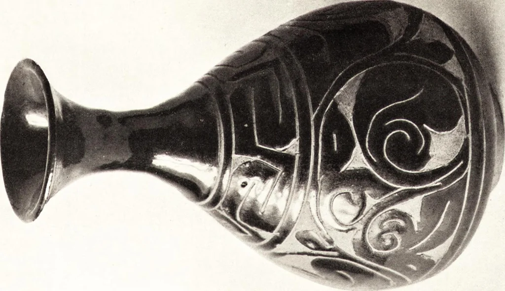 An illustration from Chinese pottery and porcelain: an account of the potter's art in China from primitive times to the present day...forty plates in colour and ninety-six in black and white, 1915, leaf 202