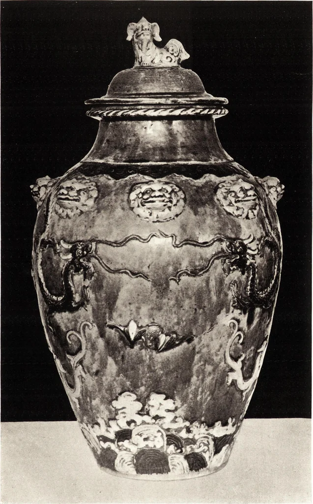 An illustration from Chinese pottery and porcelain: an account of the potter's art in China from primitive times to the present day...forty plates in colour and ninety-six in black and white, 1915, leaf 300