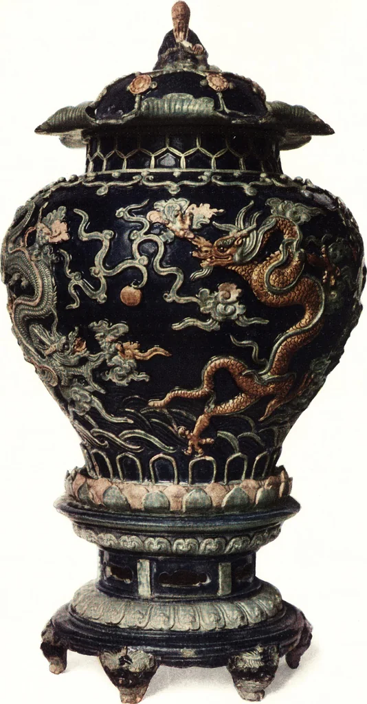 An illustration from Chinese pottery and porcelain: an account of the potter's art in China from primitive times to the present day...forty plates in colour and ninety-six in black and white, 1915, leaf 320