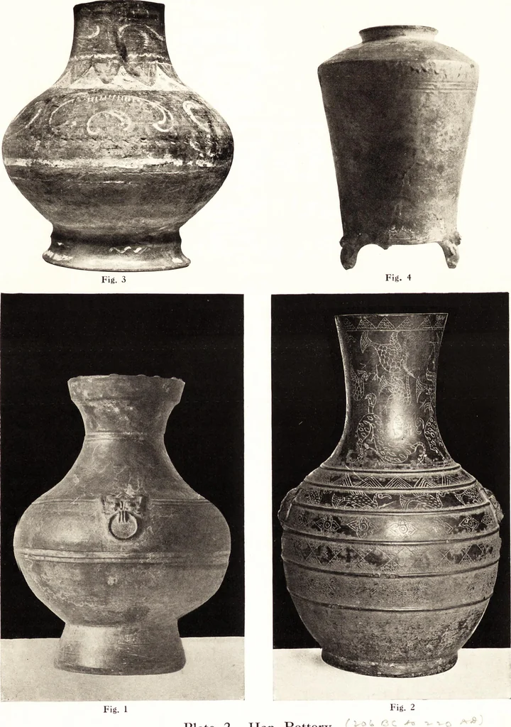 An illustration from Chinese pottery and porcelain: an account of the potter's art in China from primitive times to the present day...forty plates in colour and ninety-six in black and white, 1915, leaf 50