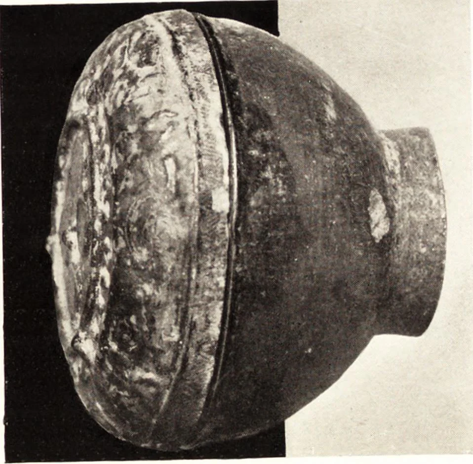 An illustration from Chinese pottery and porcelain: an account of the potter's art in China from primitive times to the present day...forty plates in colour and ninety-six in black and white, 1915, leaf 56