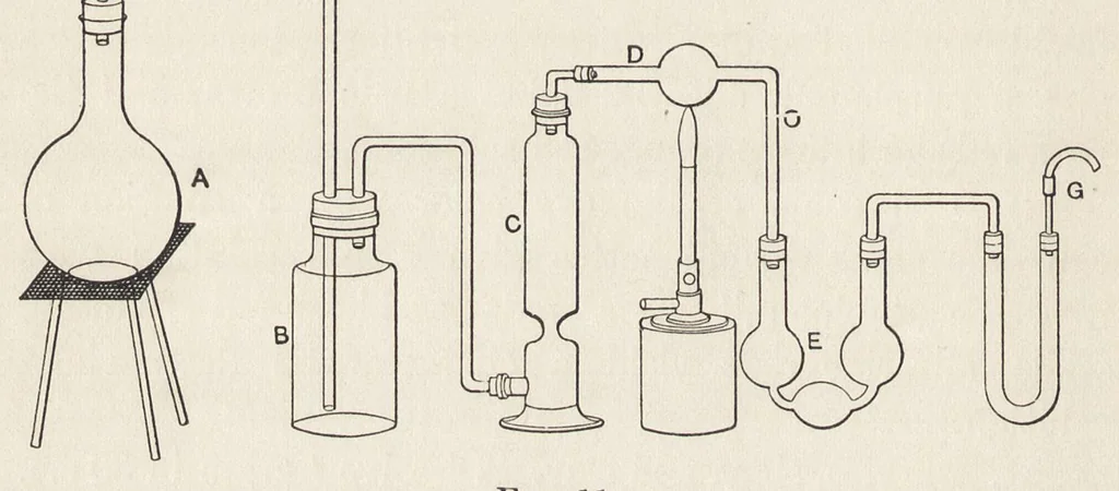 An illustration from Analysis of mixed paints, color pigments, and varnishes, 1908, leaf 193